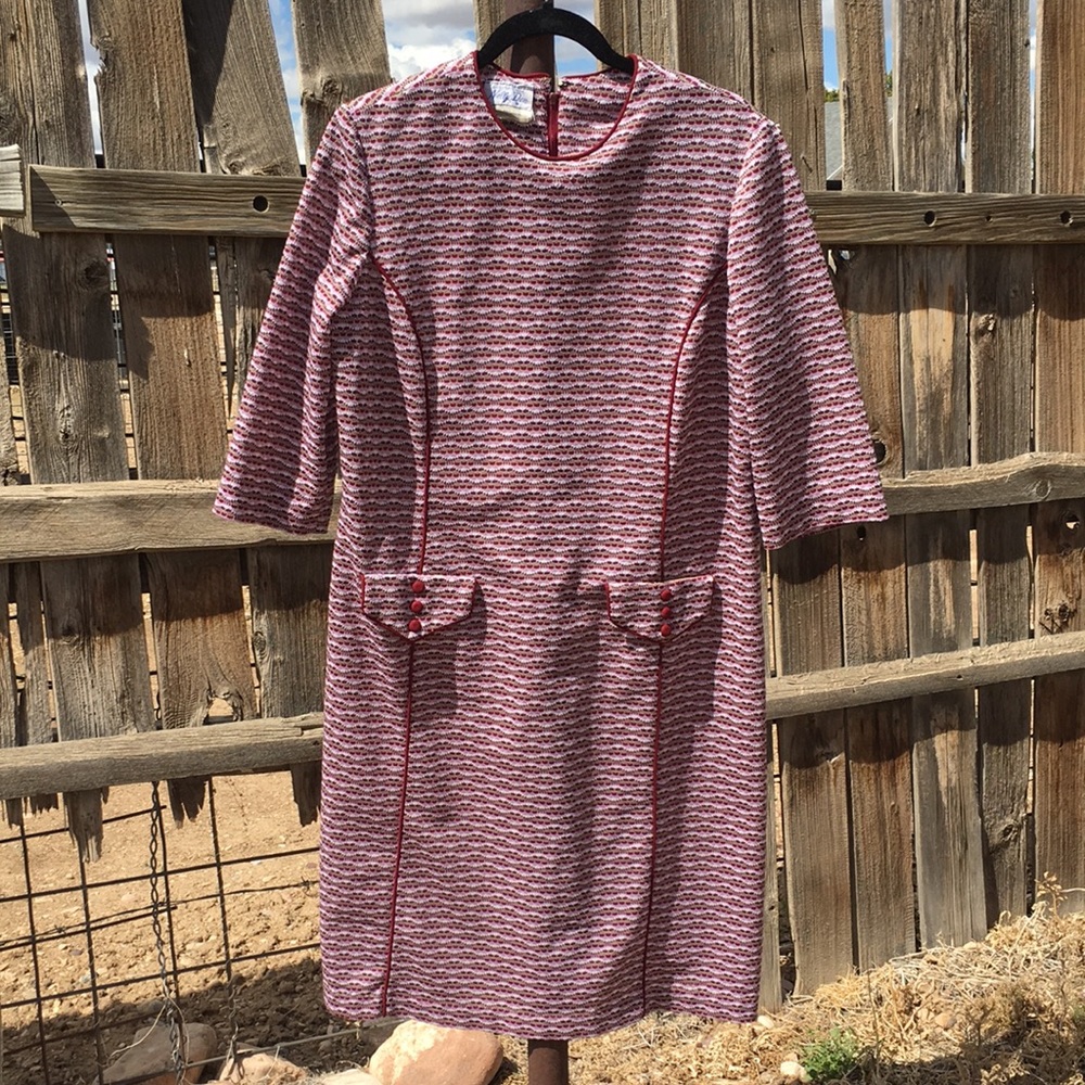 Nelly Don vintage plus size mod shift house dress